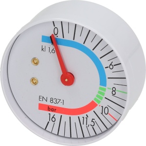 МАНОМЕТР НАСОСА Ø 57 ММ 0-16 АТМ.