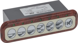 БЛОК КНОПОЧНОЙ ПАНЕЛИ - 7 КНОПОК 230V