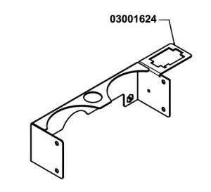 КРОНШТЕЙН ОПОРНЫЙ БОЙЛЕРА NUOVA SIMONELLI 03001624