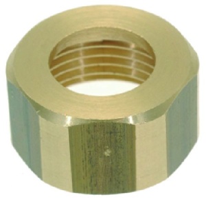 КРЕПЕЖНАЯ ГАЙКА ДЛЯ СТЕКЛА Ø 1/2"F ОТВЕРСТИЕ 13 ММ