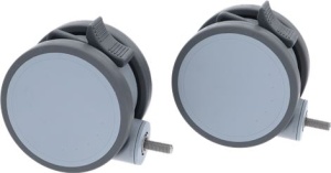 КОЛЕСО ПОВОРОТНОЕ С ТОРМОЗОМ 2 ШТ RATIONAL 87.01.934S