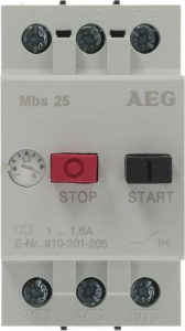 ЗАЩИТА МОТОРА  MBS25