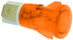 ЛАМПОЧКА ИНДИКАТОРНАЯ ОРАНЖЕВАЯ 230В