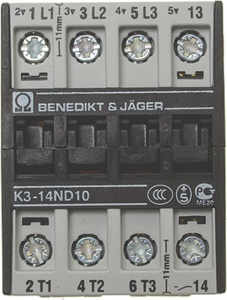 КОНТАКТОР BENEDIKT/JAGER K3-14ND10