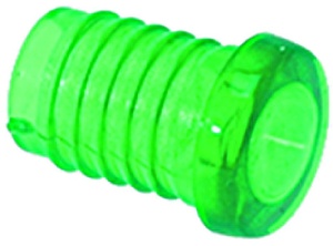 КОЛПАЧЕК ЛАМПЫ ЗЕЛЕНЫЙ Ø6ММ