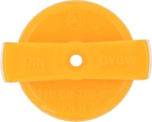 РУЧКА-ПЕРЕКЛЮЧАТЕЛЬ ЖЕЛТАЯ MKN 209008