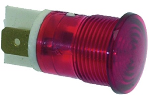 ЛАМПОЧКА ИНДИКАТОРНАЯ КРАСНАЯ 230В