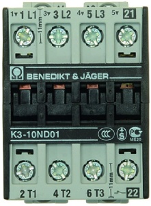 КОНТАКТОР BENEDIKT/JAGER K3-10ND01